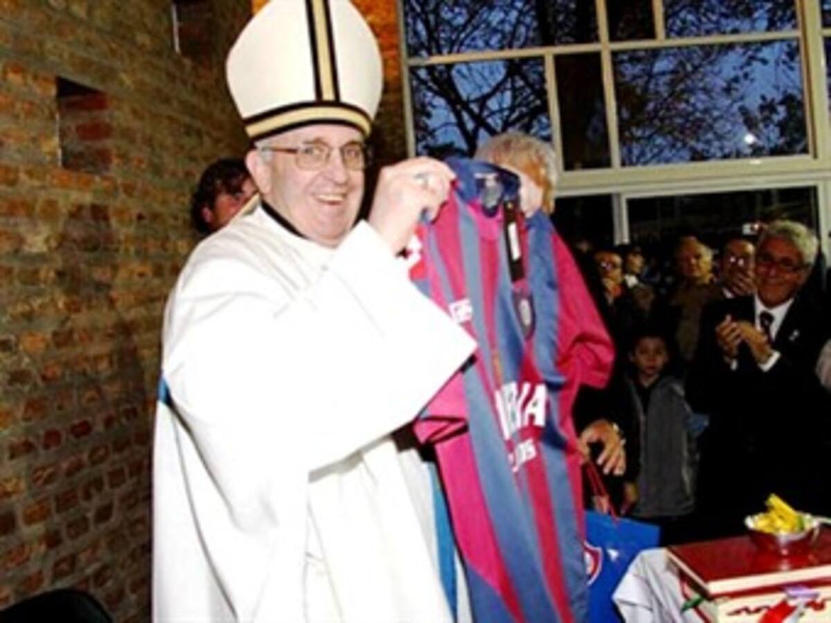 El papa Francisco, gran hincha del fútbol: ‘Beto’ Acosta