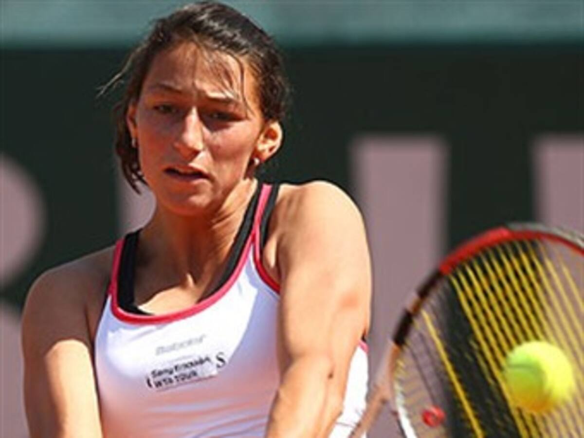 Mariana Duque, eliminada en torneo de tenis de Austria