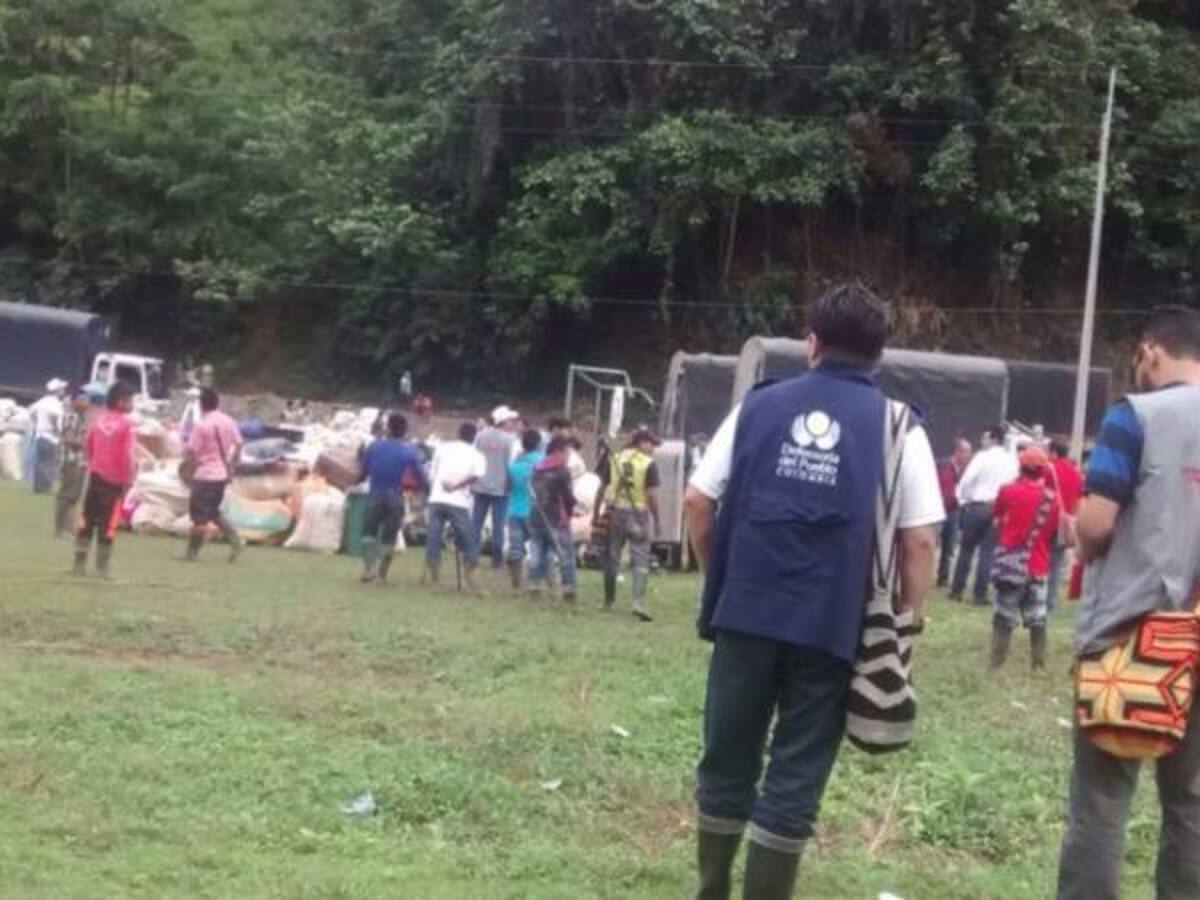 Elsa Gladys Cifuentes, defensora del Pueblo de Risaralda habla de la situación de los indígenas del departamento