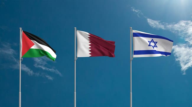 Israel, Catar, Palestina Hamas Gaza FOTO: Getty Images.