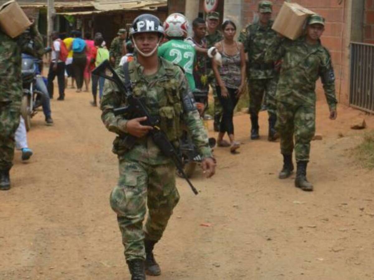 En el Eje Cafetero el ejército apoyará la seguridad urbana tras el cese al fuego