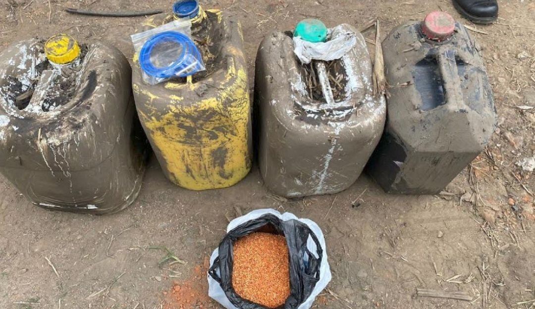 Se pretendía utilizar los explosivos contra las estaciones de Policía en los municipios de Pradera y Candelaria.