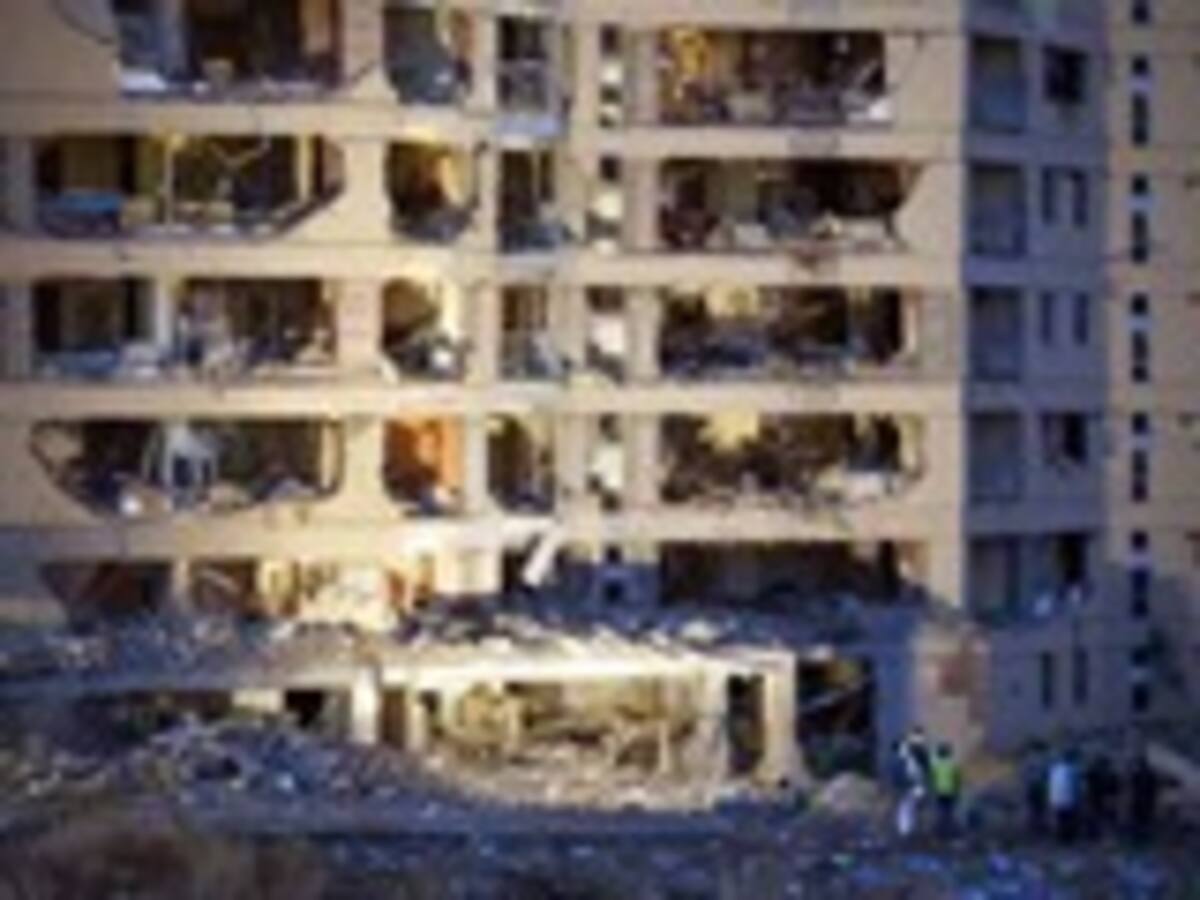 Imágenes de los destrozos causados por el terrible atentado en Burgos, España, atribuido a ETA