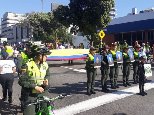 Colombia con nuestros héroes: la marcha nacional que rechaza el terrorismo