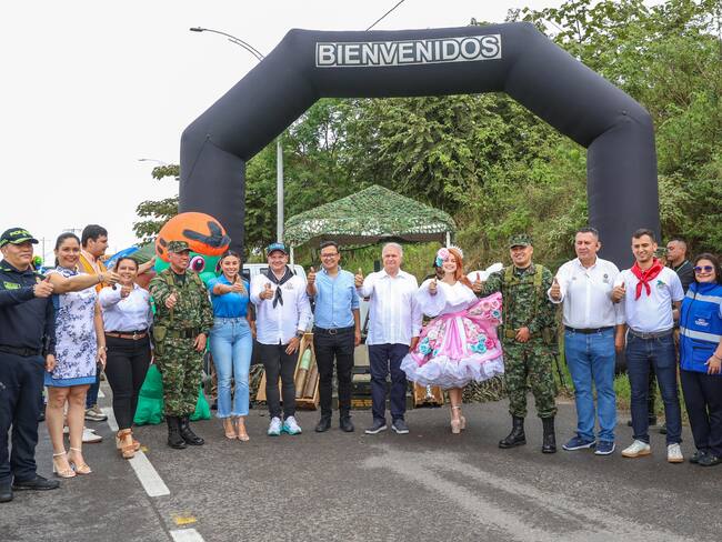 Aproximadamente 400 mil vehículos que se espera circulen por el Huila. Foto Gobernación Huila.