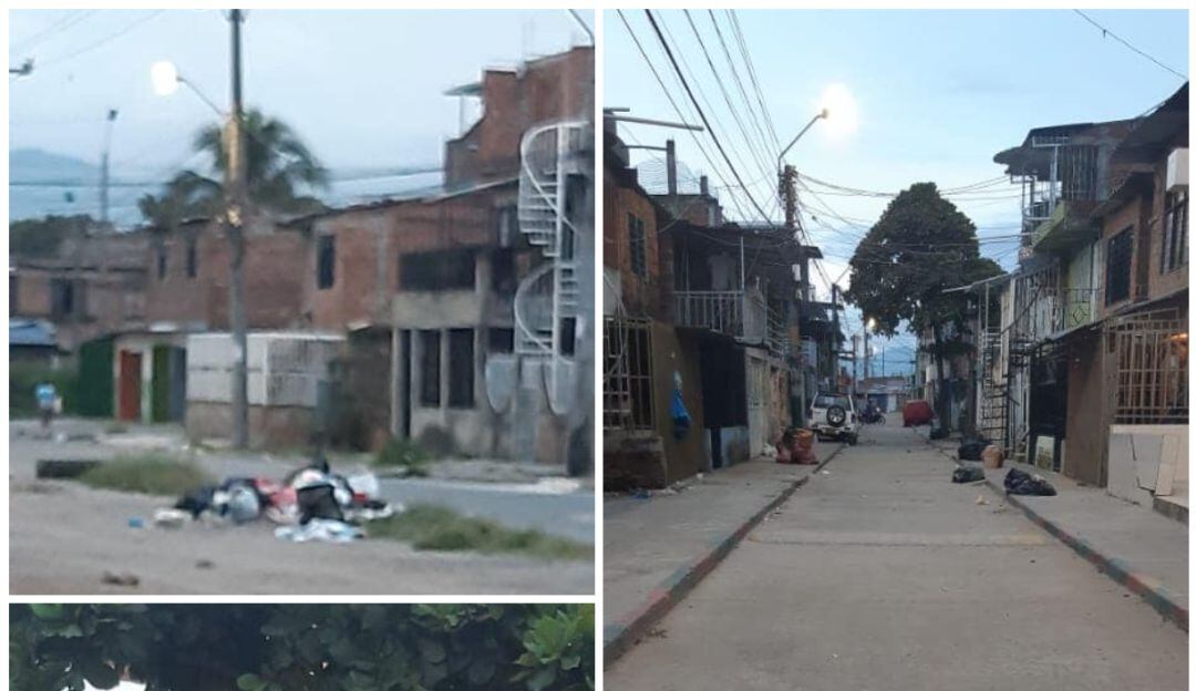 Basuras en el barrio Mojica II