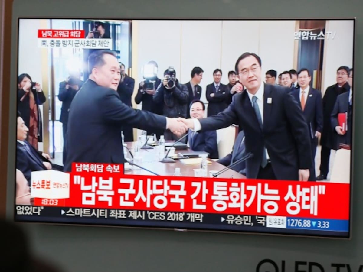 Las dos Coreas optan por aliviar la tensión, en una reunión histórica