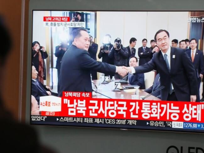 Las dos Coreas iniciaron su primera reunión en más de dos años.