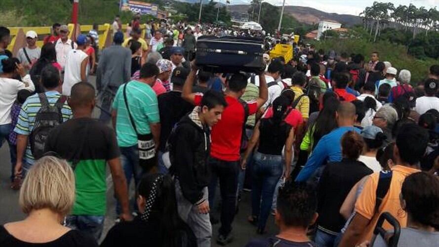 Frontera colombo-venezolana. Foto: La Wcon Julio Sánchez Cristo