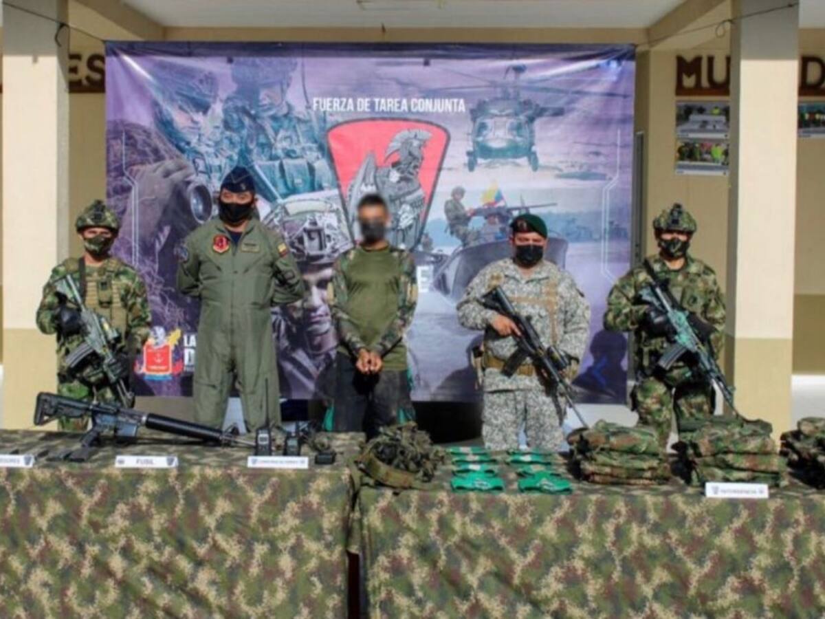 Capturaron a un presunto integrante del Clan del Golfo en Norosí, Bolívar