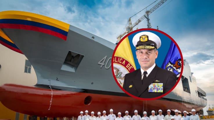 Hito naval colombiano: Cotecmar presenta buque hospital y patrullera oceánica construidos en el país
