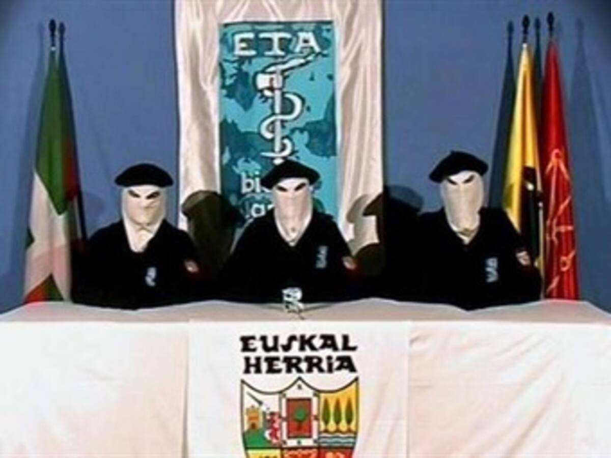 Gobierno español rechaza diálogo con ETA