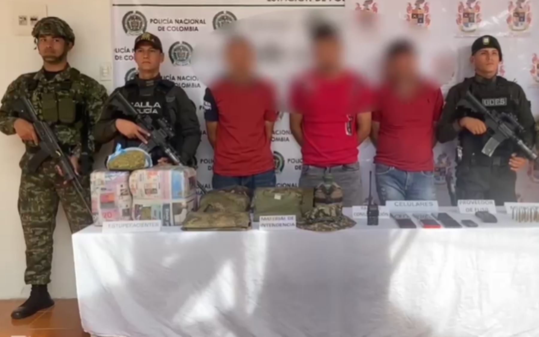 Desarticularon en el Tolima a las redes de apoyo del Frente 57 ´Yair Bermúdez´ de las disidencias de las Farc