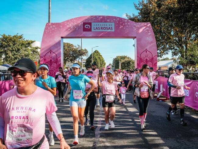Regresa la Carrera de las Rosas a Bogotá. Foto: Suministrada por la Fundación AlmaRosa y la empresa JAO.