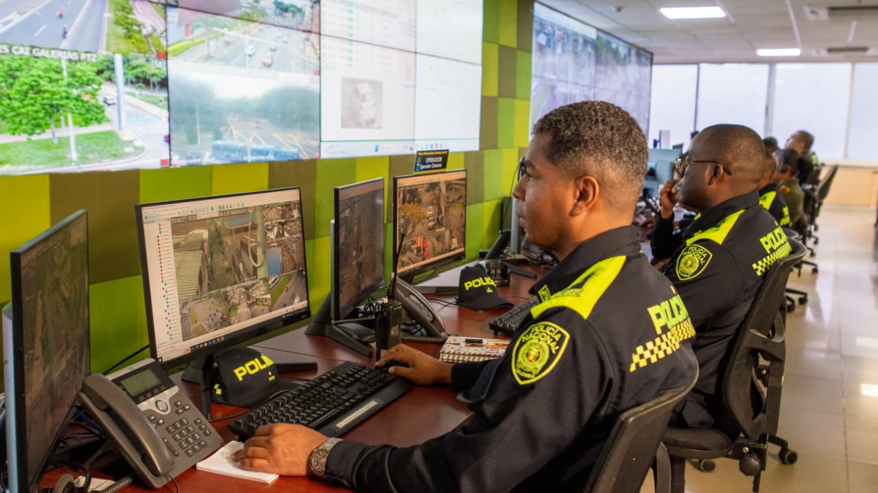 Integran 316 cámaras con reconocimiento facial y de placas al sistema de videovigilancia de la Policía Cali