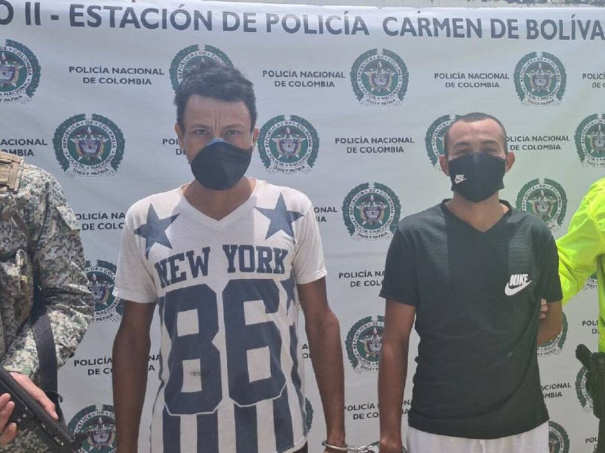Capturados 3 presuntos responsables de la masacre en El Carmen de Bolívar