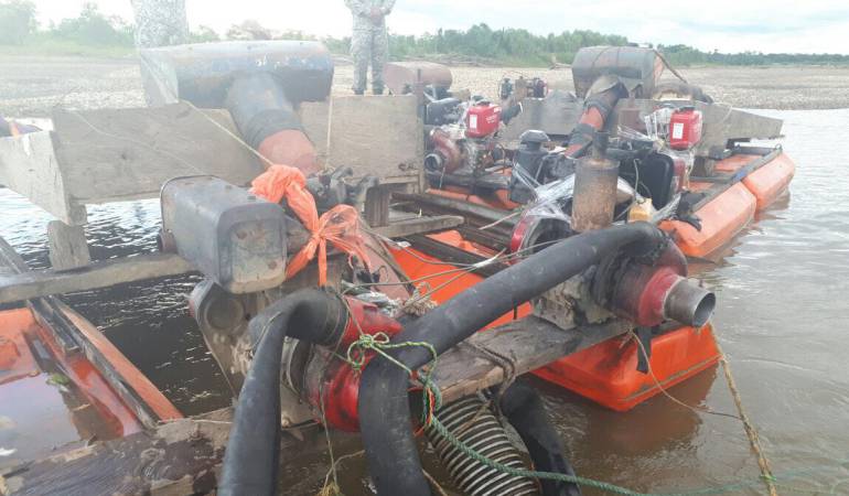 Maquinaria Destruida