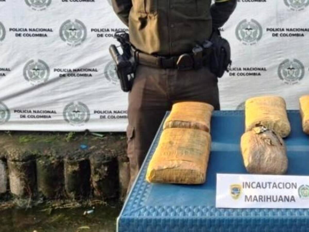 Interceptan 5.950 dosis de marihuana que iban rumbo a Cartagena