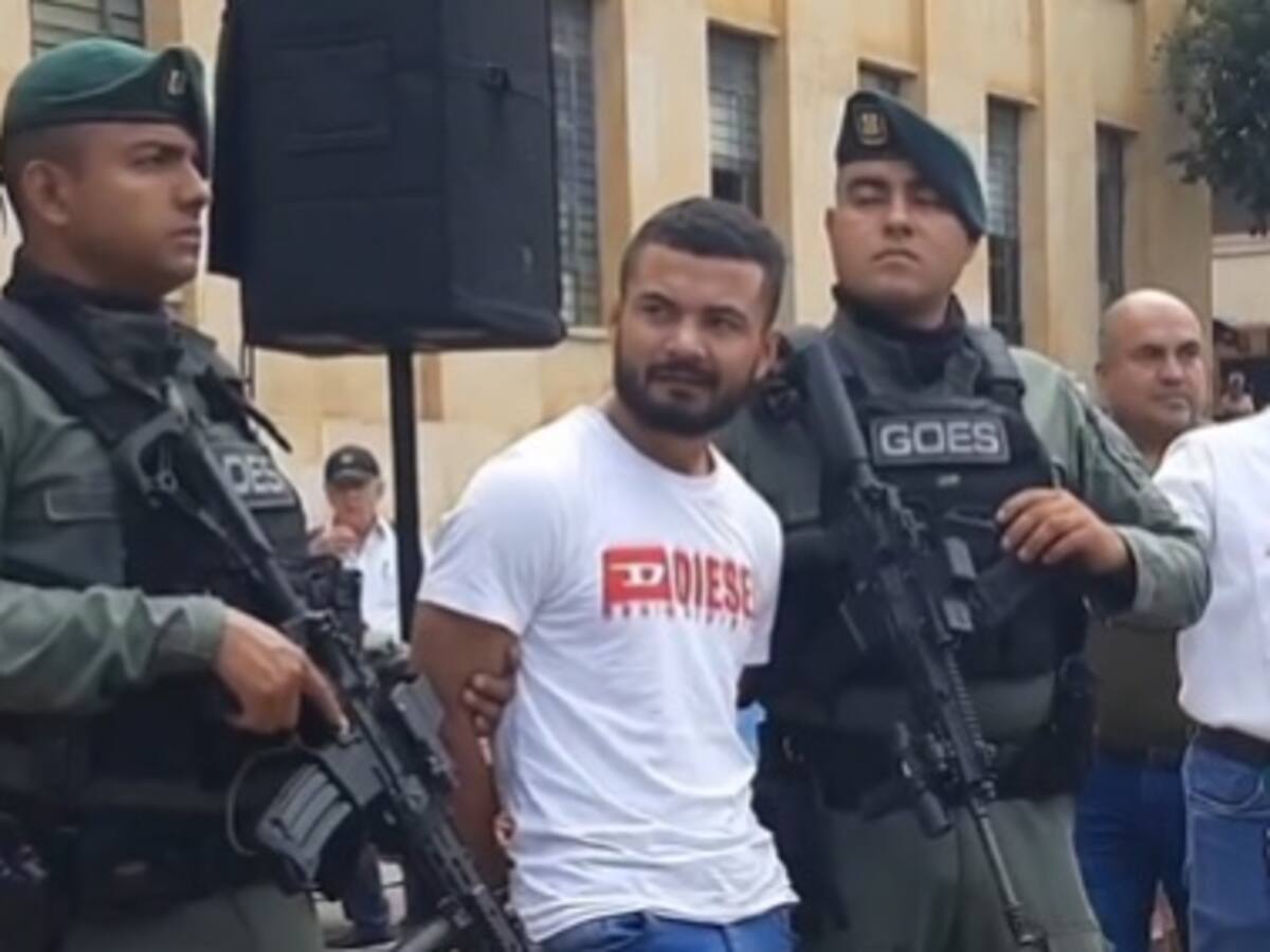 Capturado alias ‘veneco’, responsable de múltiples atracaos a mano armada en Bucaramanga