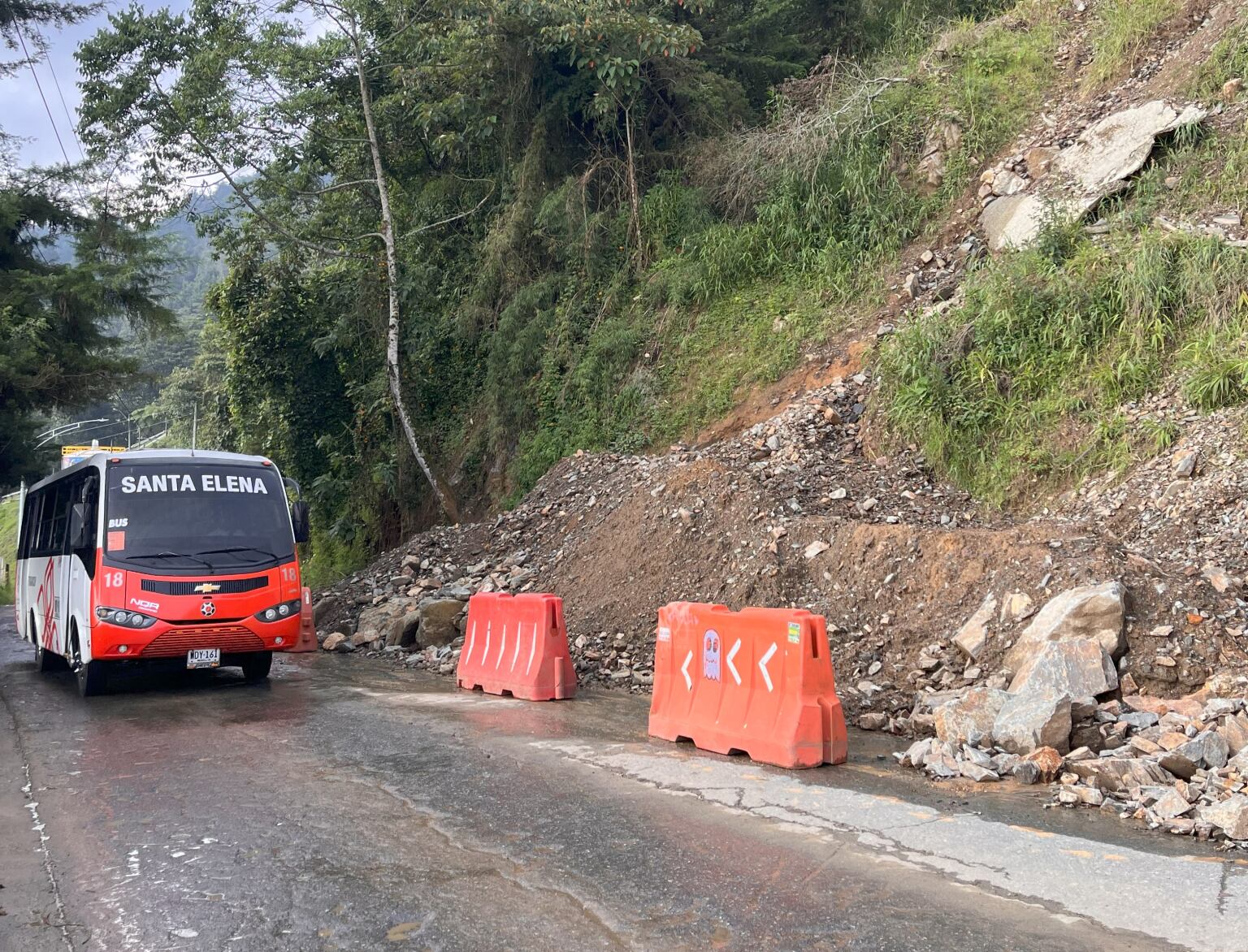 Sector El Mirador del corregimiento Santa Elena de Medellín. Foto: Cortesía.