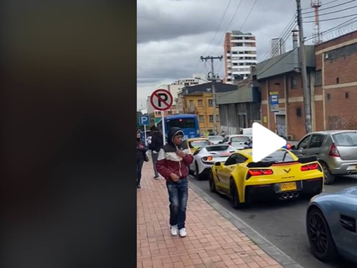 VIDEO: Salida de ferraris de la Universidad de Los Andes generó sensación