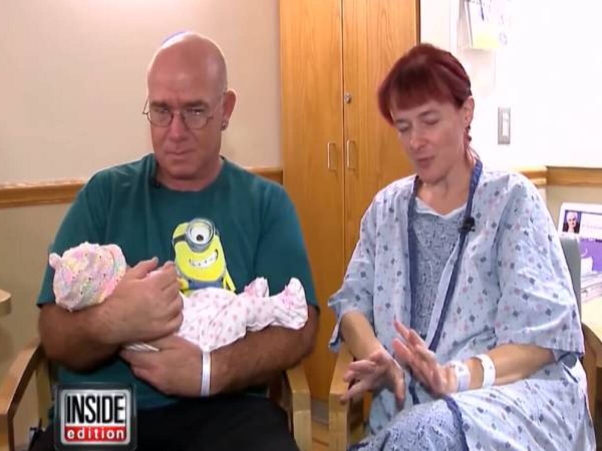 Mujer descubre que estaba embarazada una hora antes de dar a luz