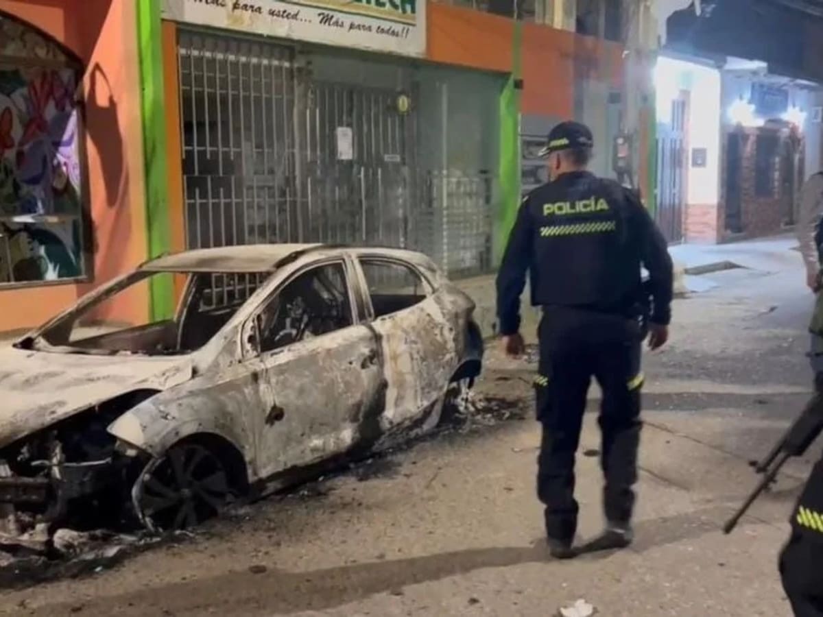 Disidencias de las Farc atacaron la Estación de Policía de Tesalia