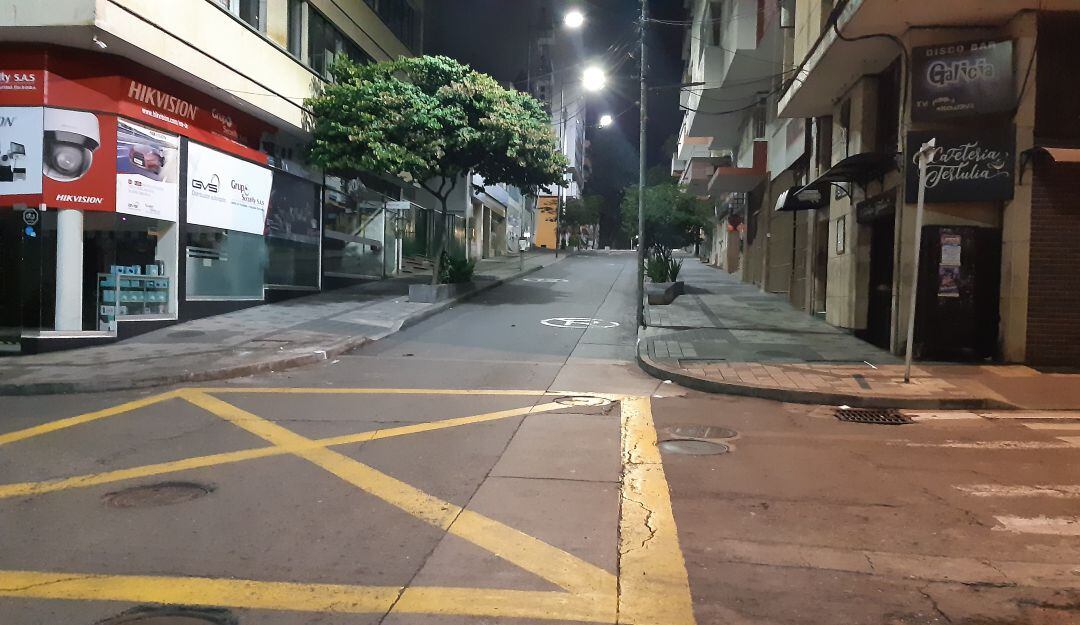 Comenzó a regir el toque de queda nocturno en el Quindío de 10pm a 4am todos los días