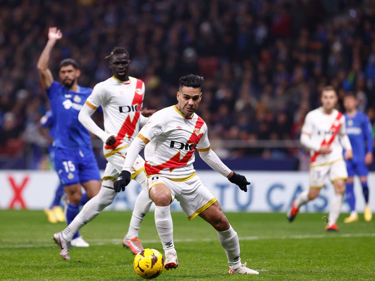 Con Falcao en el final, Rayo Vallecano se queda con el derbi de Madrid