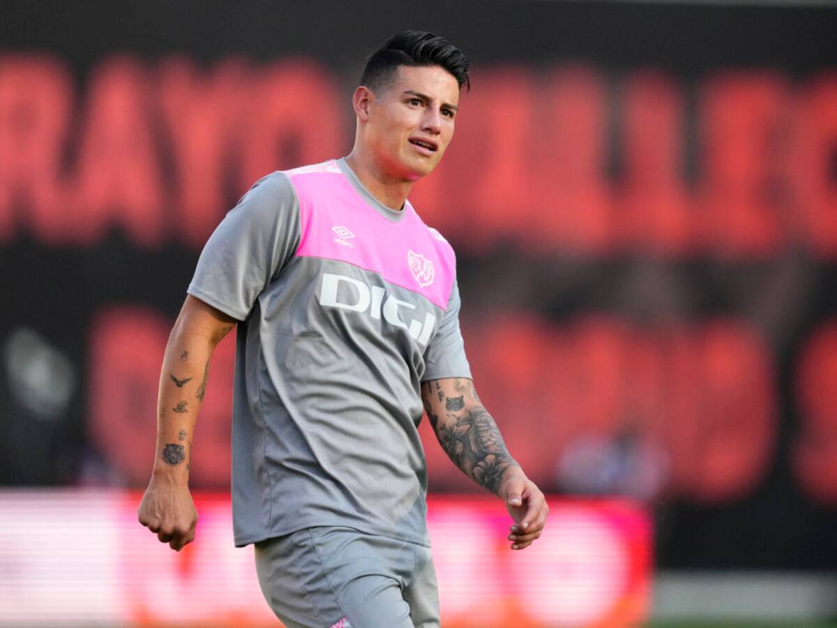 Posible debut de James Rodríguez con el Rayo Vallecano hoy: hora y cómo seguir