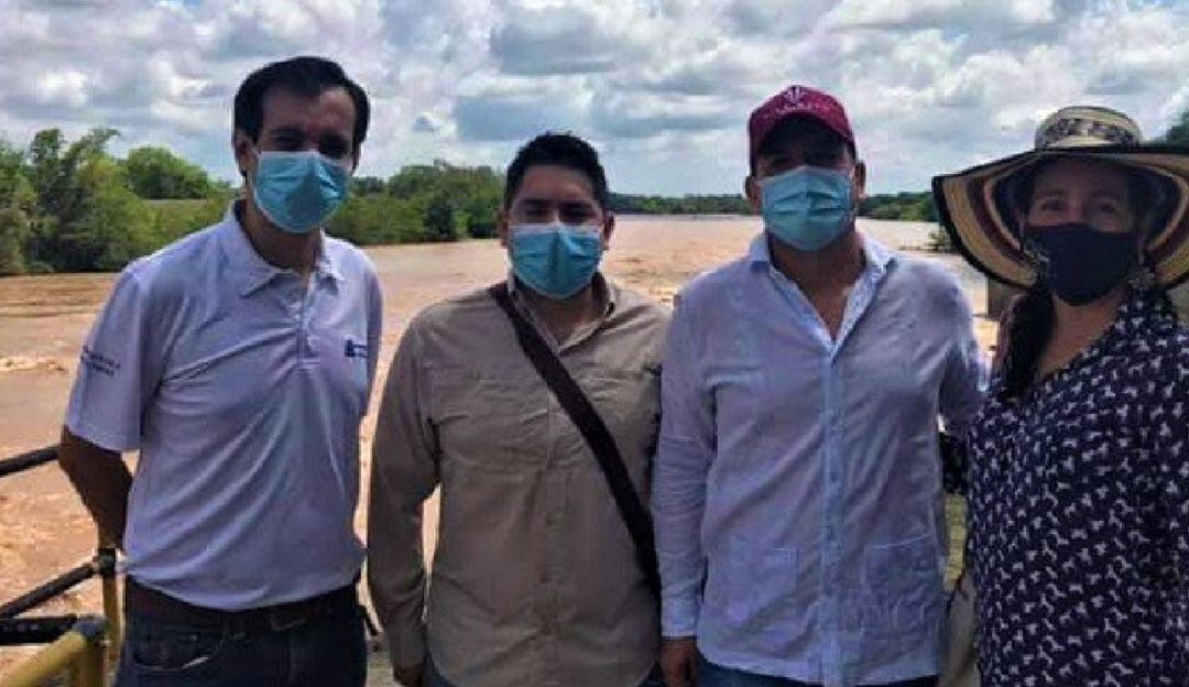 Visita al distrito de riego de UsoSaldaña