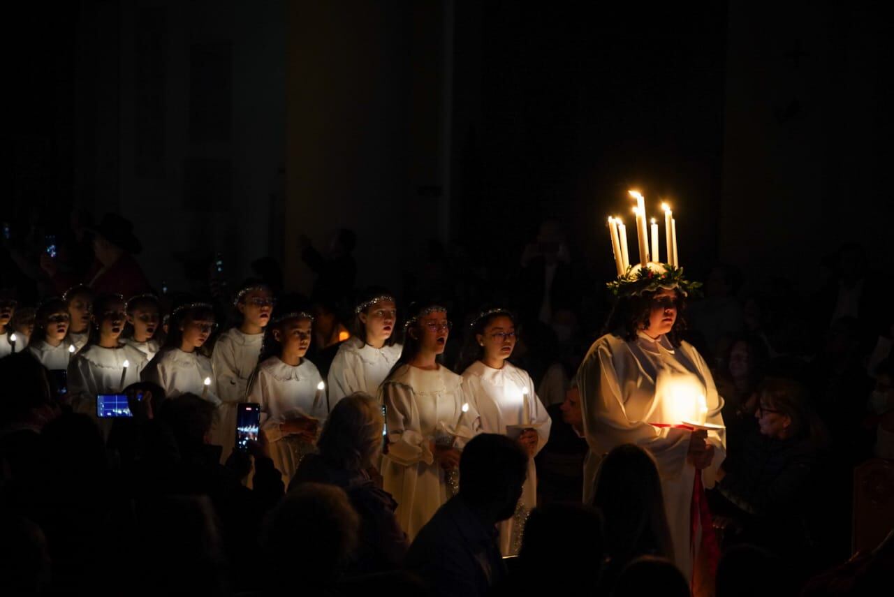 Coro infantil y juvenil de la Orquesta Filarmónica de Bogotá. Foto: Cortesía Embajada de Suecia en Colombia.