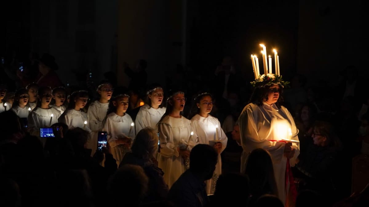 Suecia conmemoró el día Santa Lucía en el marco de los 150 años de relaciones con Colombia