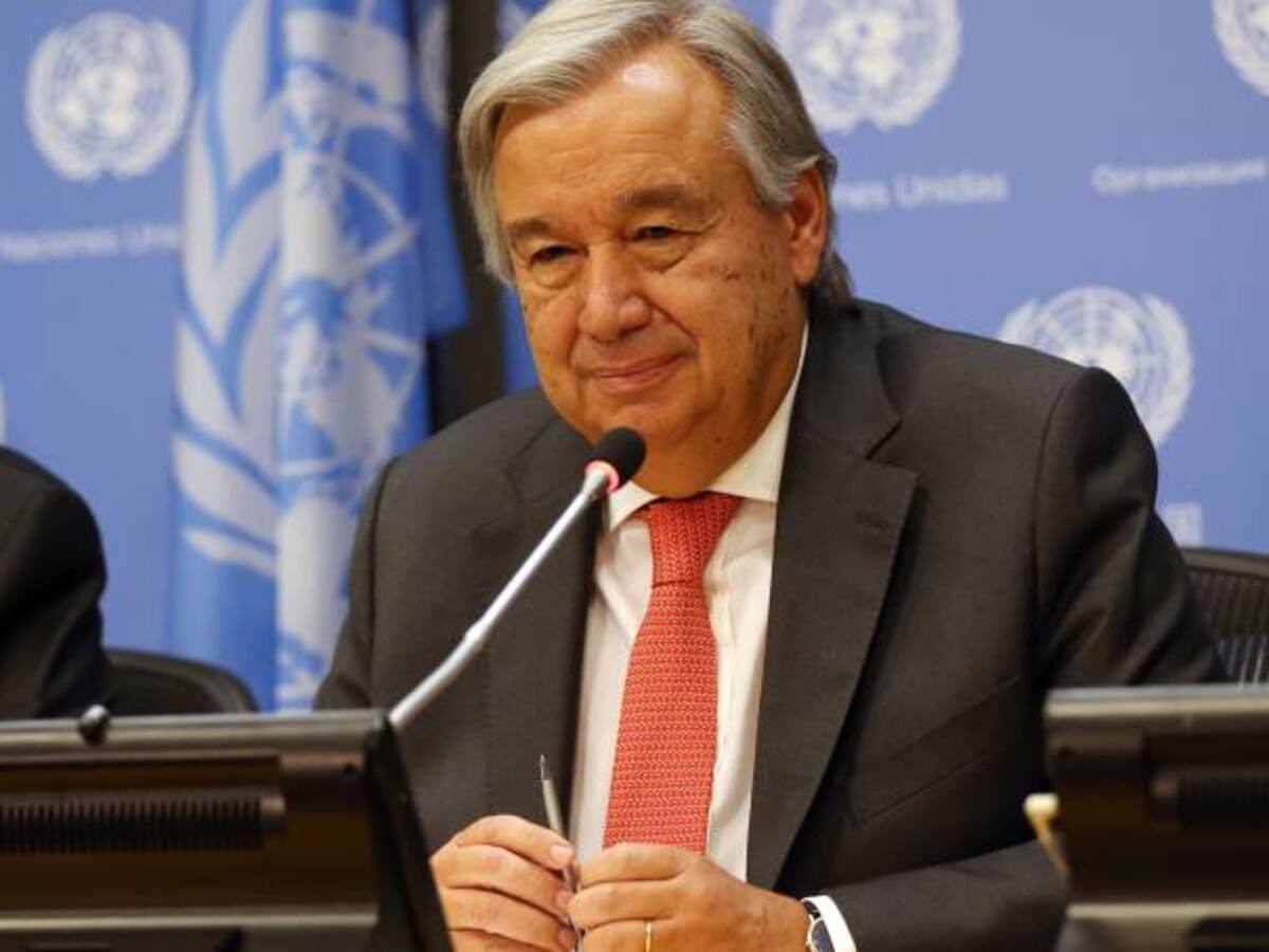 Secretario de las Naciones Unidas llegará a Colombia este fin de semana