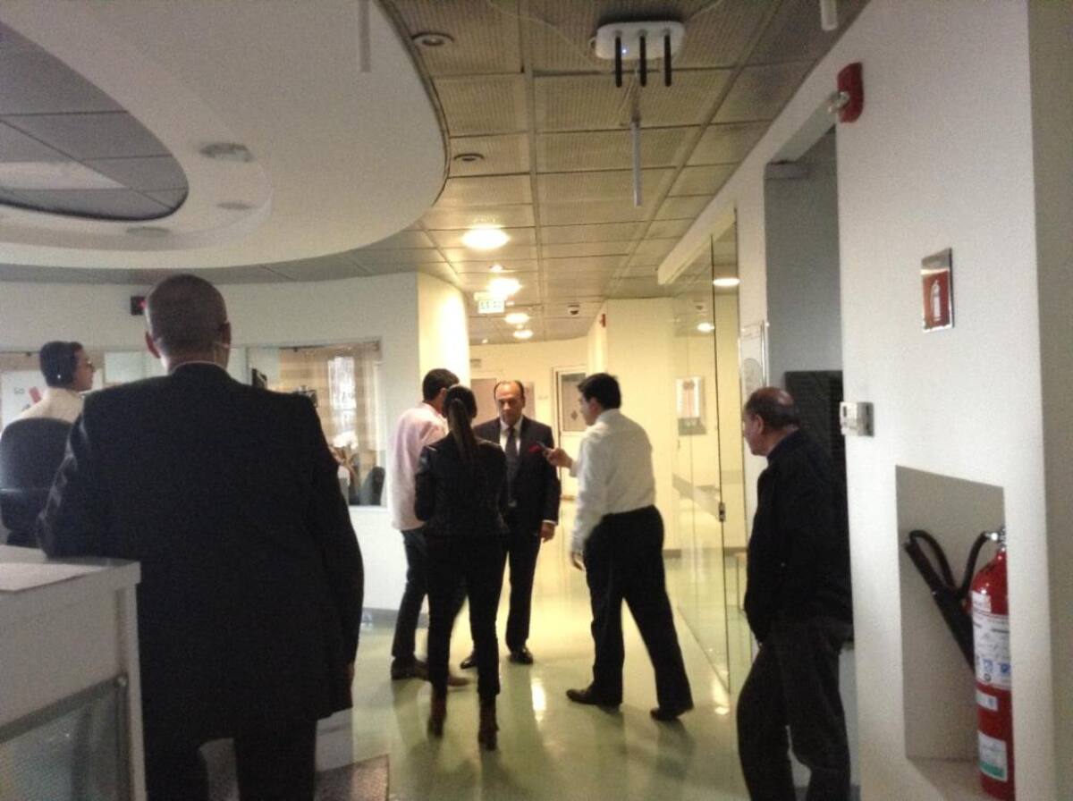 En un ambiente de nostalgia el equipo de Caracol se une para decir una vez más #GraciasPelaez.