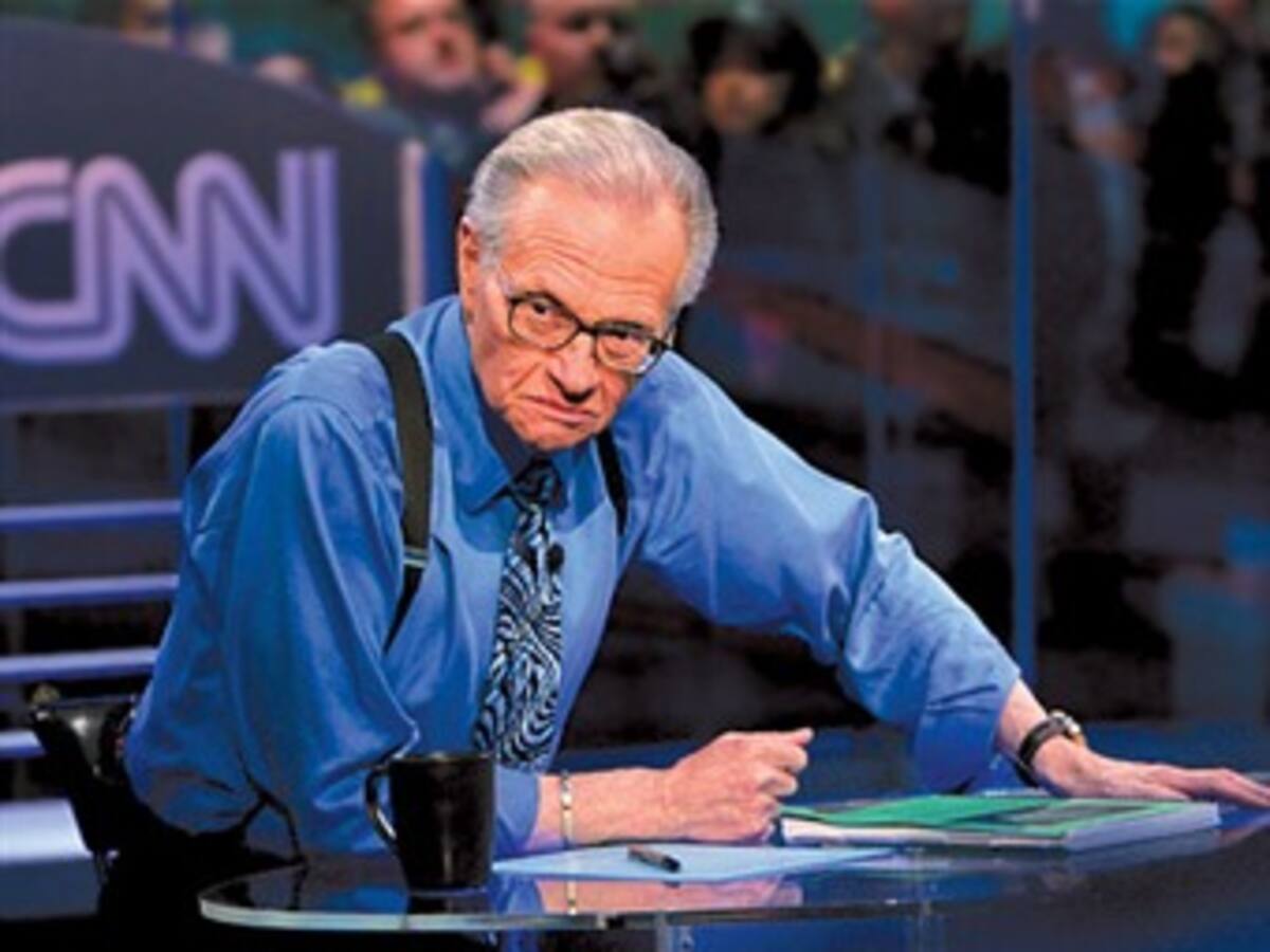 Larry King: 'Me hubiera gustado entrevistar a Marco Polo o a Cristóbal Colón'