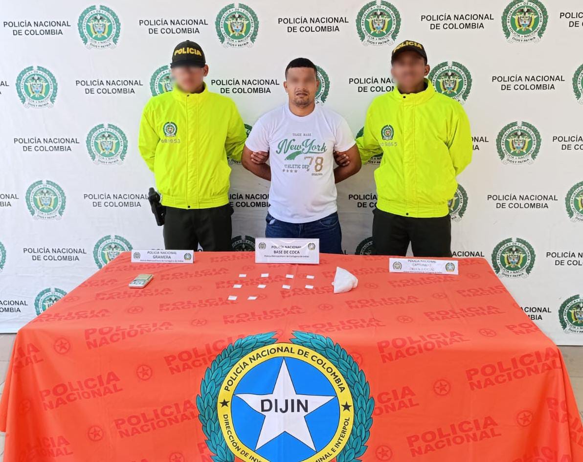Foto: Policía Metropolitana de Cartagena