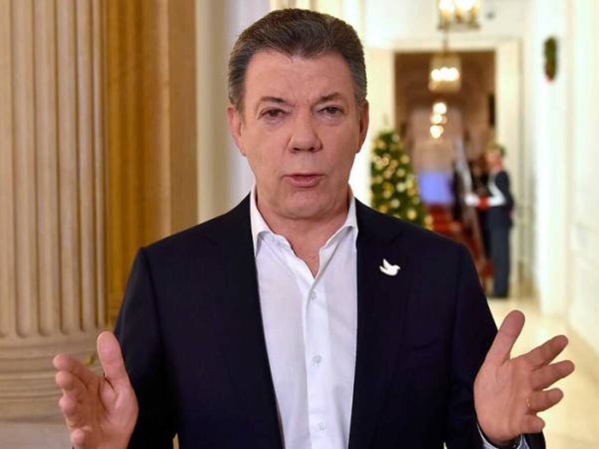 2016 será el año de la paz en Colombia: Santos