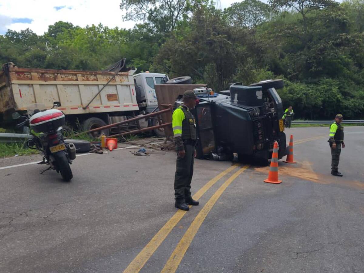 Accidente de tránsito en el Huila dejó tres personas heridas