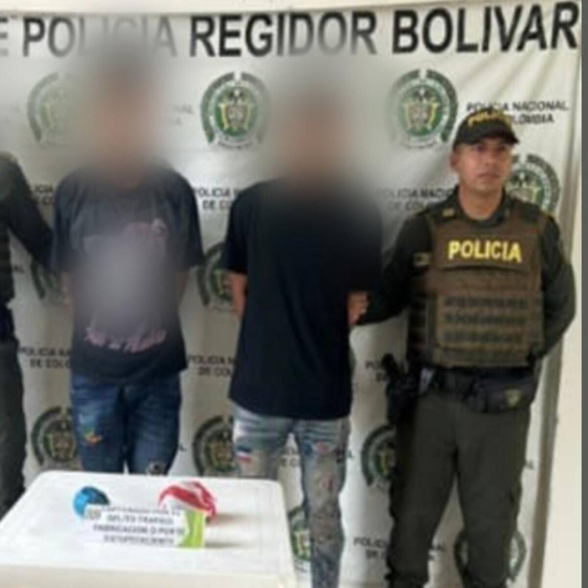 Dos capturados por presunto tráfico de marihuana en Regidor, sur de Bolívar