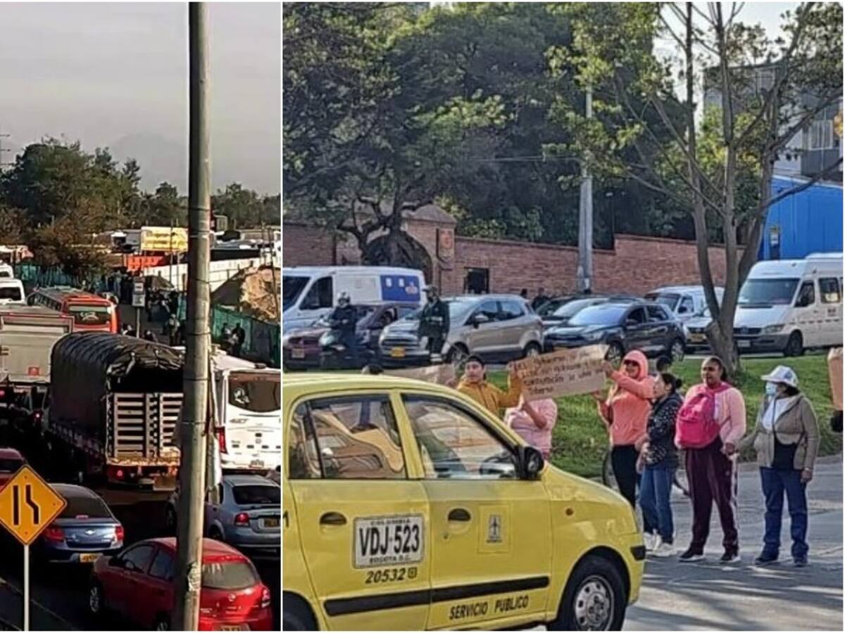 Se recupera afectación de movilidad en la calle 80 en Bogotá tras accidente