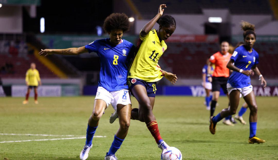 Colombia vs. Brasil por los cuartos de final del Mundial Femenino Sub-20