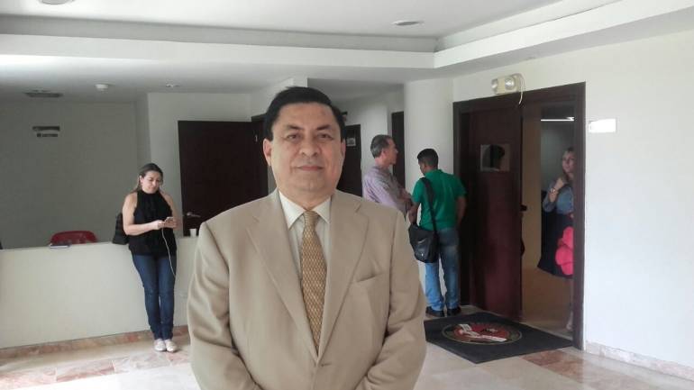 Magistrado Gustavo Roa, Sala de Conocimiento de Justicia y Paz del Tribunal Superior.