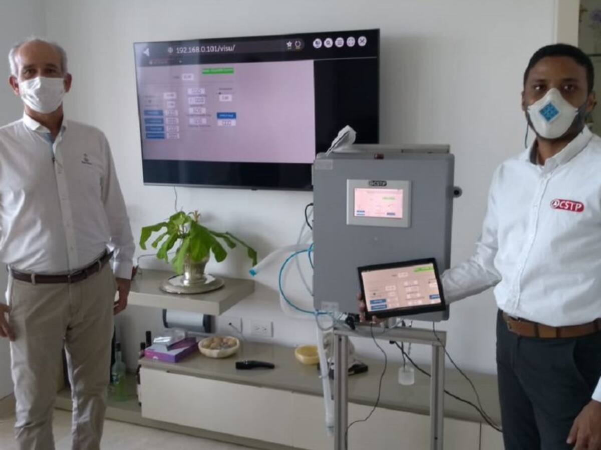 En Cartagena desarrollan ventilador mecánico para COVID-19
