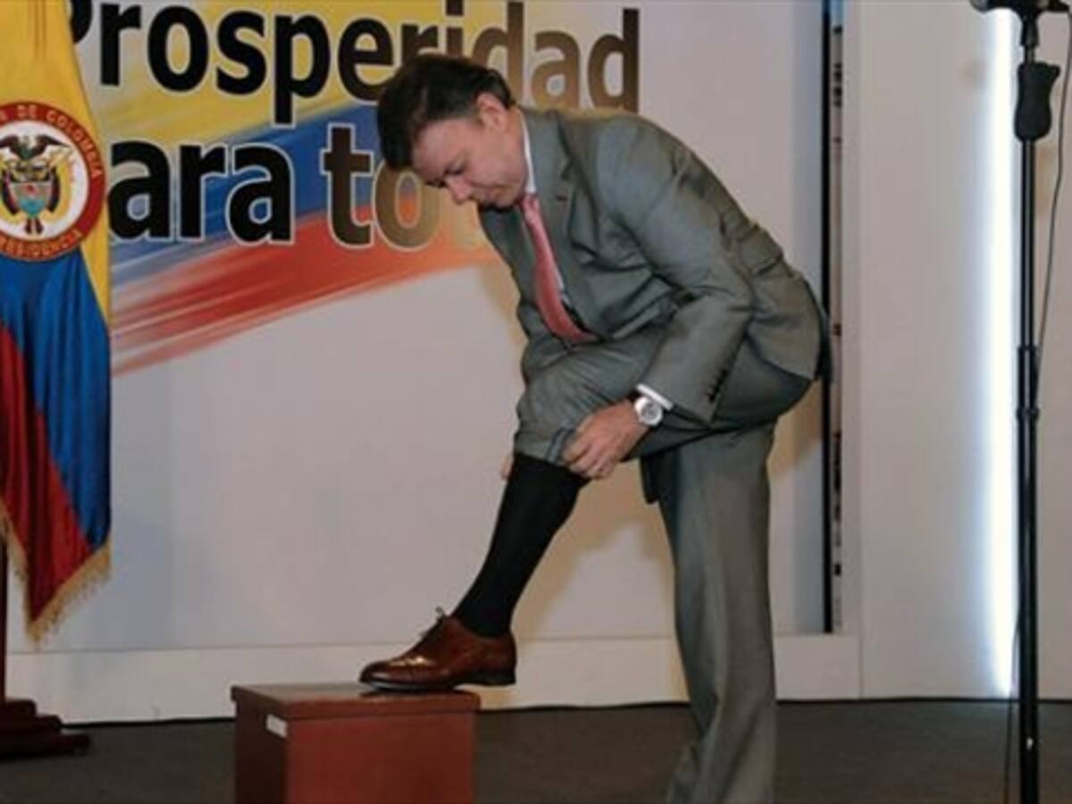 ​‘Remángate’, homenaje a víctimas de minas antipersonal: Santos