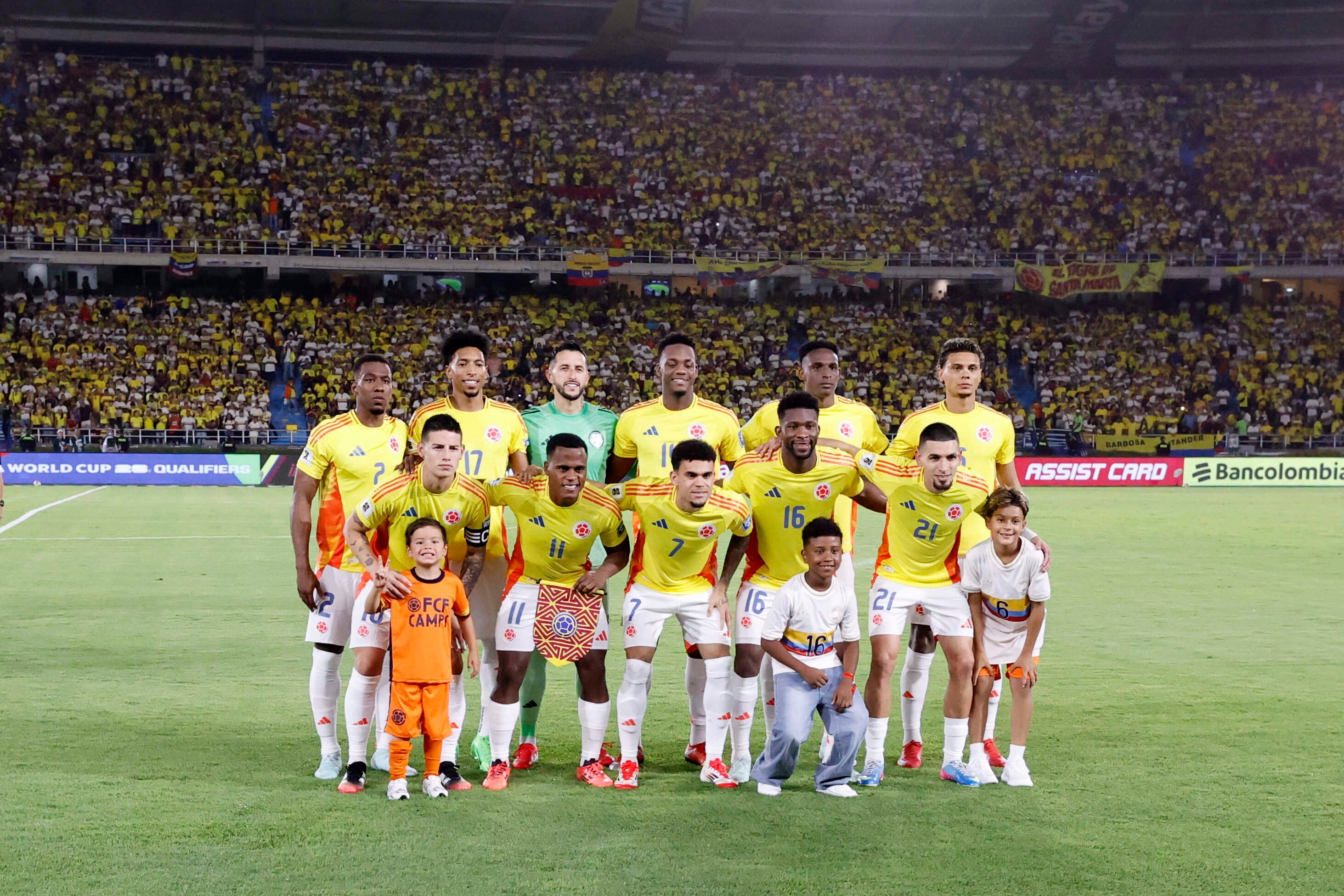 Selección Colombia.  EFE/Mauricio Dueñas Castañeda