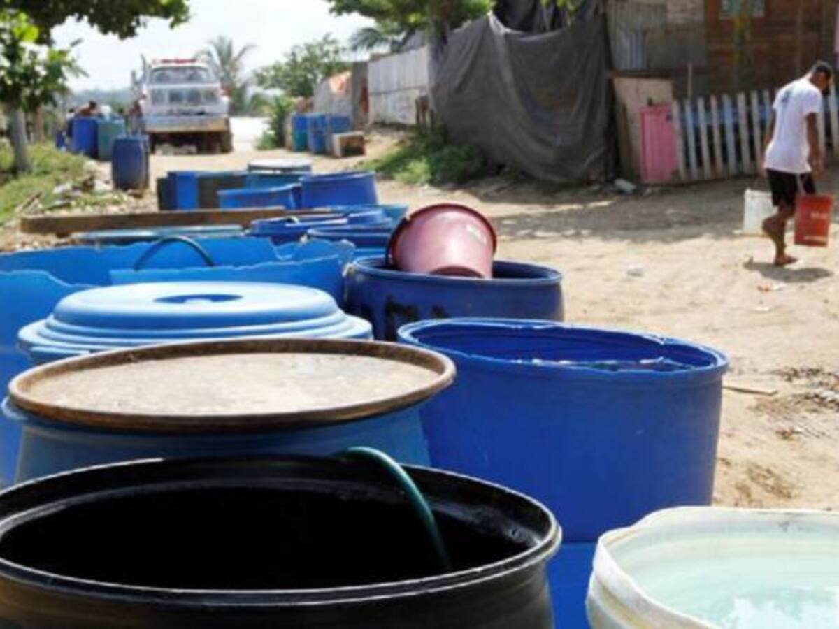 Se secaron pozos que surten de agua a un sector de Turbaco, Bolívar
