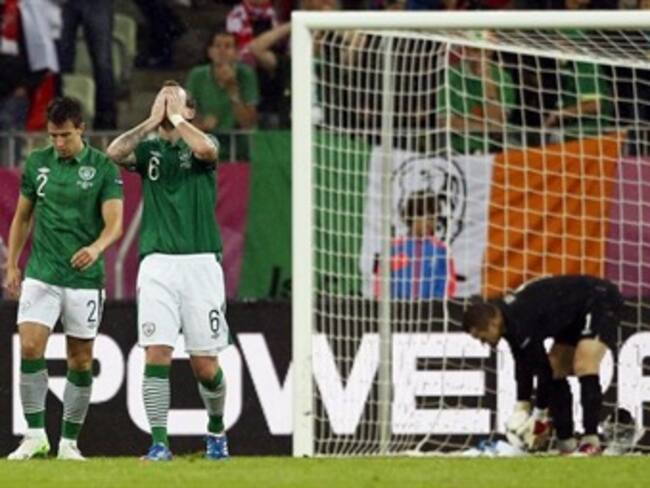 Irlanda es la primera selección eliminada de la Eurocopa