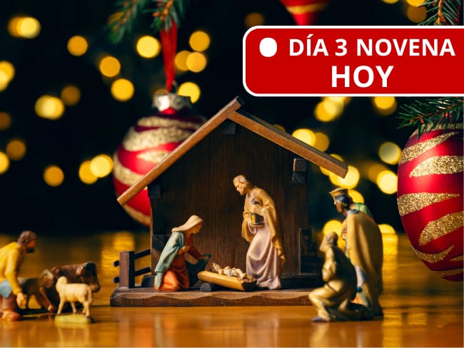 🔴 Día 3 novena de navidad 2025: Orden oración al Niño Jesús, Oración para todos los días y más
