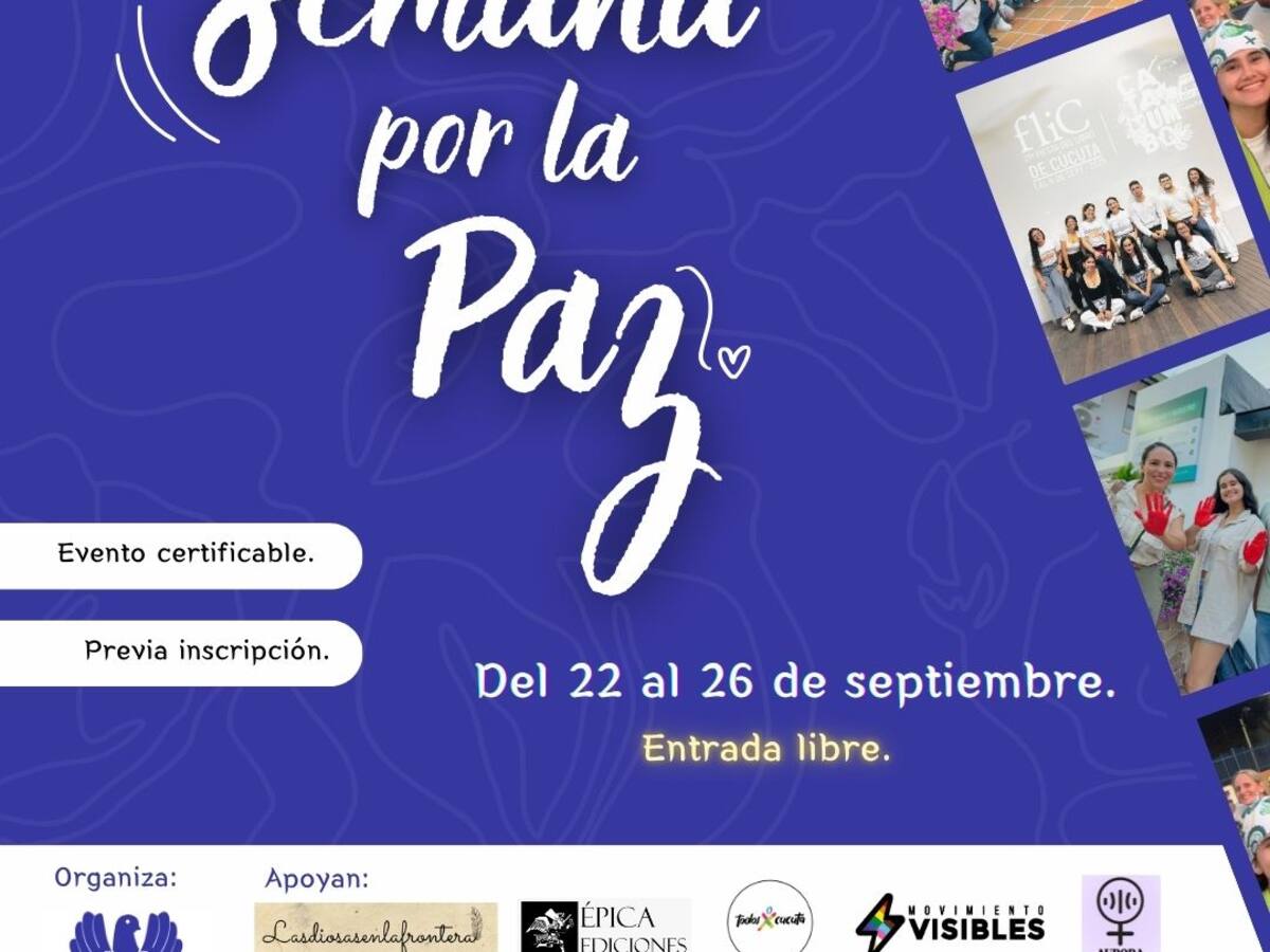 Unisimón celebra Semana por la Paz en medio de la coyuntura de violencia en Norte de Santander